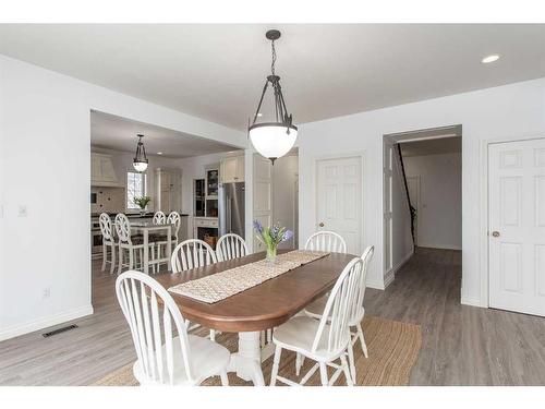 217-27111 Highway 597, Rural Lacombe County, AB - Indoor Photo Showing Kitchen With Double Sink