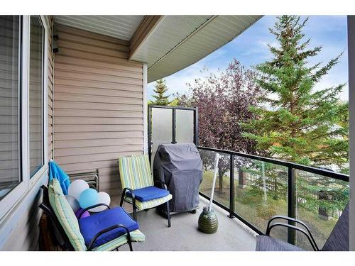 203-4707 50 Street, Sylvan Lake, AB - Outdoor With Balcony With Exterior