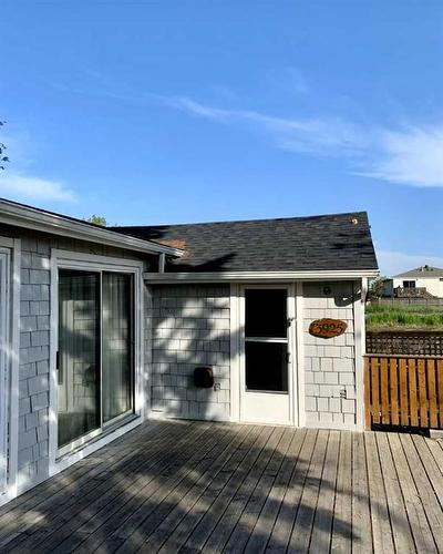 3925 50 Avenue, Sylvan Lake, AB - Outdoor With Deck Patio Veranda With Exterior