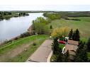 5403 49 Avenue, Alix, AB  - Outdoor With Body Of Water With View 