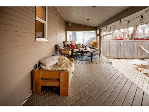 5804 44 Avenue, Red Deer, AB - Outdoor With Deck Patio Veranda With Exterior