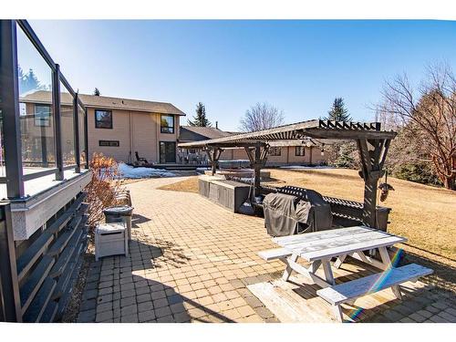 205 Wedgewood Lane, Rural Red Deer County, AB - Outdoor With Deck Patio Veranda With Exterior