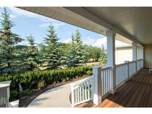 5705 54 Avenue, Stettler, AB - Outdoor With Deck Patio Veranda With Exterior