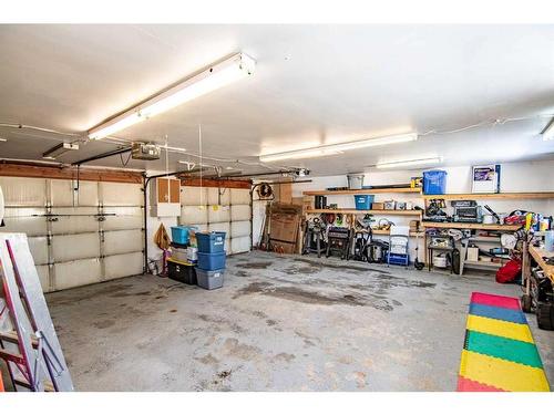 7 Tragondale Cove, Rural Clearwater County, AB - Indoor Photo Showing Garage