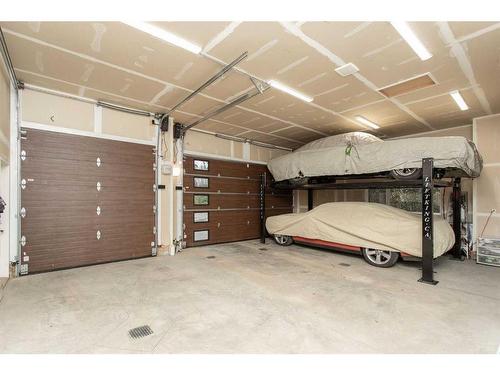19 Boulder Drive, Rural Clearwater County, AB - Indoor Photo Showing Garage
