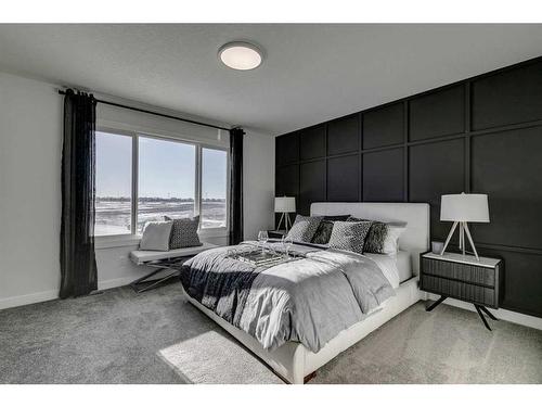 385 Cornerbrook Road Ne, Calgary, AB - Indoor Photo Showing Bedroom
