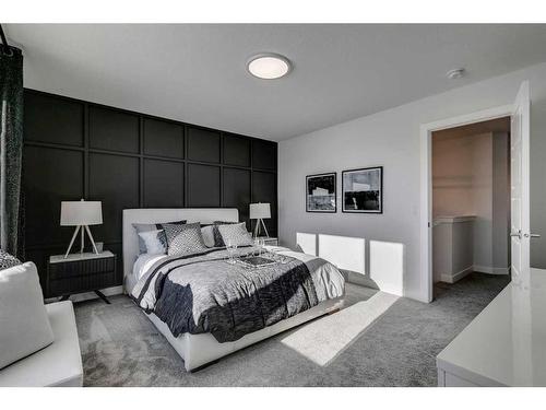 385 Cornerbrook Road Ne, Calgary, AB - Indoor Photo Showing Bedroom