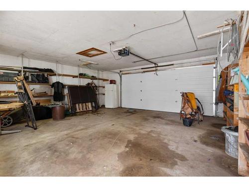 4837 49 Street, Sedgewick, AB - Indoor Photo Showing Garage