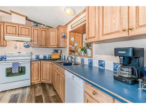 401035A Range Road 6-1, Rural Clearwater County, AB - Indoor Photo Showing Kitchen With Double Sink