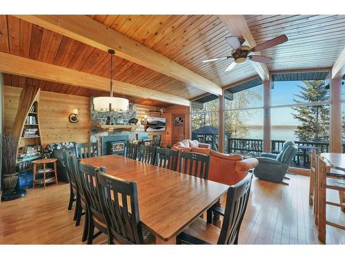 95 Grand Avenue, Norglenwold, AB - Indoor Photo Showing Dining Room