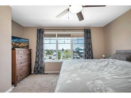 48 Brookstone Drive, Sylvan Lake, AB - Indoor Photo Showing Bedroom
