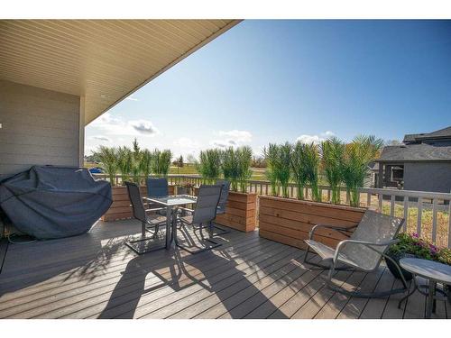 8-40419 Range Road 10, Rural Lacombe County, AB - Outdoor With Deck Patio Veranda With Exterior