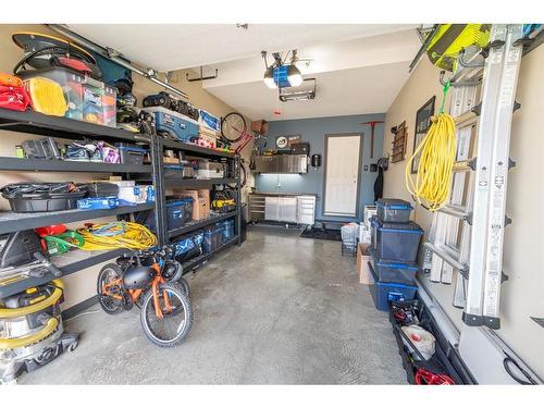 93 Piper Close, Blackfalds, AB - Indoor Photo Showing Garage