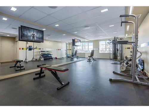 5234-2660 22 Street, Red Deer, AB - Indoor Photo Showing Gym Room