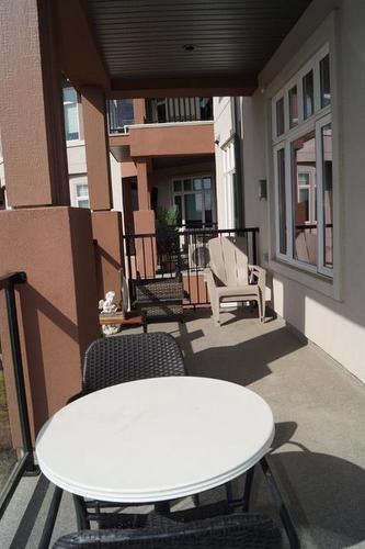 306-5213 61 Street, Red Deer, AB - Outdoor With Deck Patio Veranda With Exterior