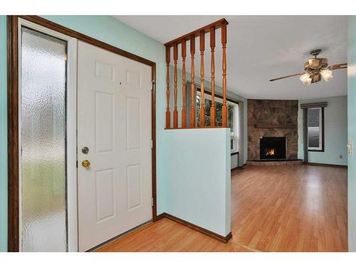 18 50 Avenue, Bluffton, AB - Indoor With Fireplace
