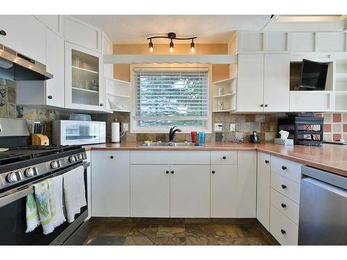 31 Escott Close, Red Deer, AB - Indoor Photo Showing Kitchen With Double Sink