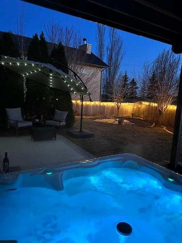 139 Isherwood Close, Red Deer, AB - Outdoor With In Ground Pool With Backyard