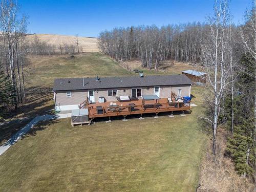 1414-1 12 Highway Se, Rural Lacombe County, AB - Outdoor With Deck Patio Veranda With View