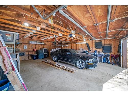 44567 Range Road 124, Rural Flagstaff County, AB - Indoor Photo Showing Garage