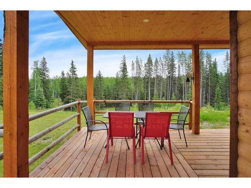 381055 Range Road 7-4, Rural Clearwater County, AB - Outdoor With Deck Patio Veranda With Exterior