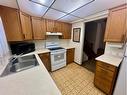 114 Rupert Crescent, Red Deer, AB  - Indoor Photo Showing Kitchen With Double Sink 