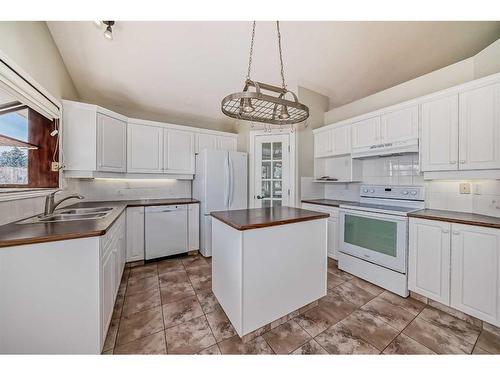 15 Armitage Close, Red Deer, AB - Indoor Photo Showing Kitchen With Double Sink