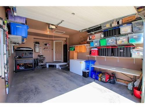60 Van Slyke Way, Red Deer, AB - Indoor Photo Showing Garage