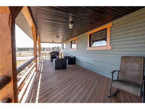 392066 6-0 Range Road, Rural Clearwater County, AB - Outdoor With Deck Patio Veranda With Exterior