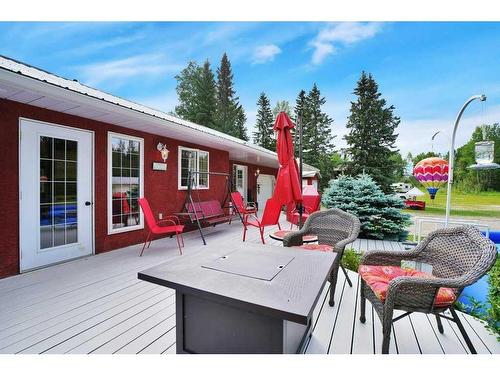 74053B Township Road 392, Rural Clearwater County, AB - Outdoor With Deck Patio Veranda With Exterior