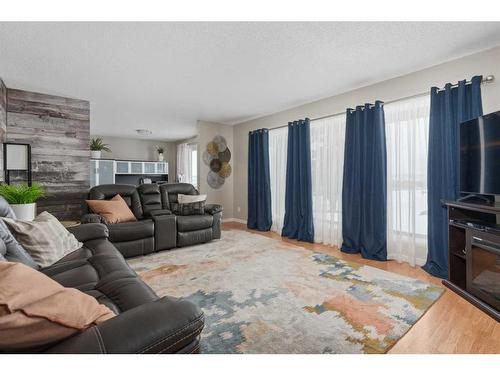 19429 Highway 13, Rural Camrose County, AB - Indoor Photo Showing Living Room With Fireplace