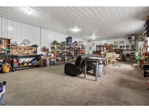 19429 Highway 13, Rural Camrose County, AB - Indoor Photo Showing Garage