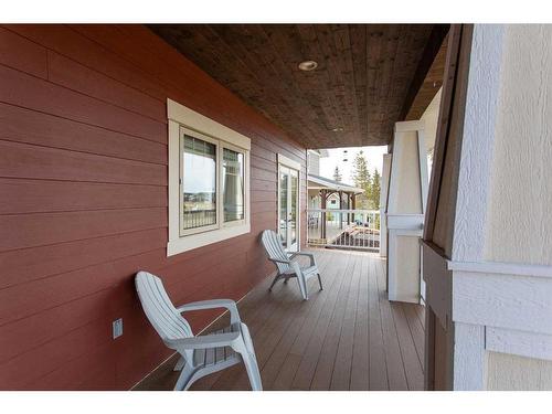 633 Bridgeview Road, Rural Ponoka County, AB - Outdoor With Deck Patio Veranda With Exterior