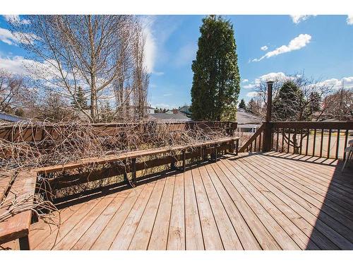 42 Patterson Crescent, Red Deer, AB - Outdoor With Deck Patio Veranda