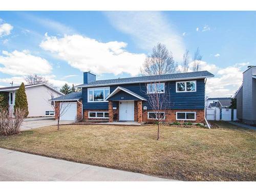 42 Patterson Crescent, Red Deer, AB - Outdoor With Facade