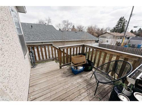 3705 50 Street, Red Deer, AB - Outdoor With Deck Patio Veranda With Exterior
