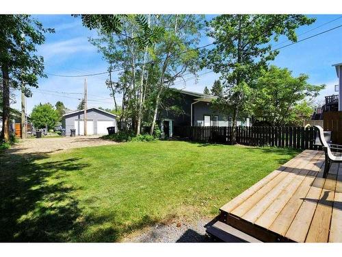 5027 35 Street, Sylvan Lake, AB - Outdoor With Deck Patio Veranda With Backyard