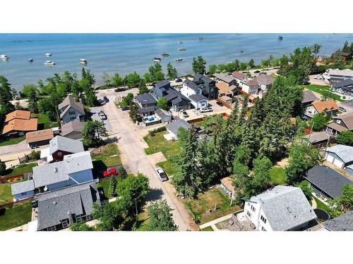 5027 35 Street, Sylvan Lake, AB - Outdoor With Body Of Water With View