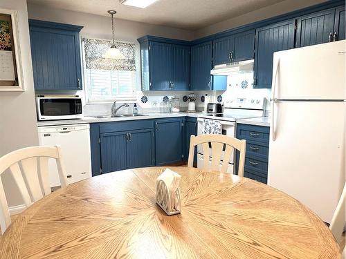 5204 60 Avenue, Ponoka, AB - Indoor Photo Showing Kitchen With Double Sink