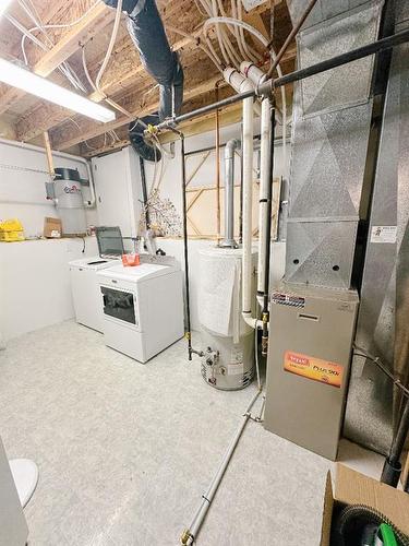 6125 54 Street, Rocky Mountain House, AB - Indoor Photo Showing Basement