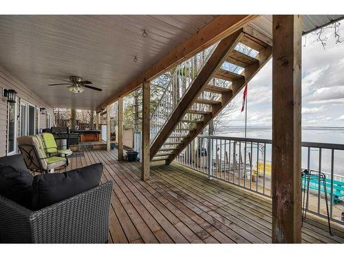 251 Lakeshore Dr, Grandview, AB - Outdoor With Deck Patio Veranda With Exterior