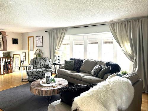 574 Crescent West, Forestburg, AB - Indoor Photo Showing Living Room