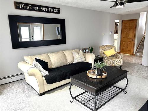 574 Crescent West, Forestburg, AB - Indoor Photo Showing Living Room