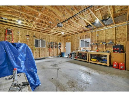 5810 44 Avenue, Rocky Mountain House, AB - Indoor Photo Showing Garage
