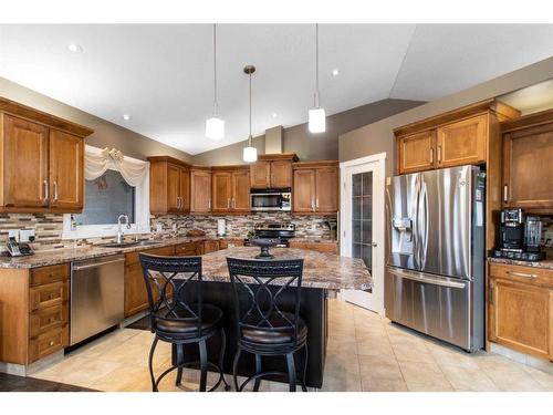 4 Birch Meadows, Gull Lake, AB - Indoor Photo Showing Kitchen With Stainless Steel Kitchen
