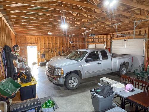 #2 Carlisle Road, Rural Stettler No. 6, County Of, AB - Indoor Photo Showing Garage