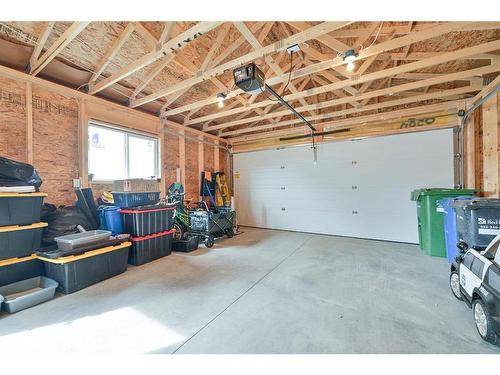 98 Truant Crescent, Red Deer, AB - Indoor Photo Showing Garage