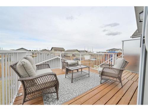 98 Truant Crescent, Red Deer, AB - Outdoor With Deck Patio Veranda With Exterior