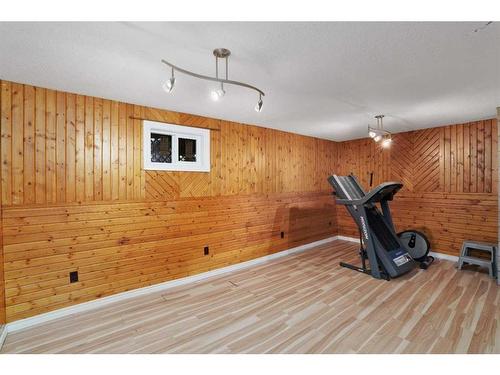 412008 Buster Creek Road, Rural Clearwater County, AB - Indoor Photo Showing Gym Room