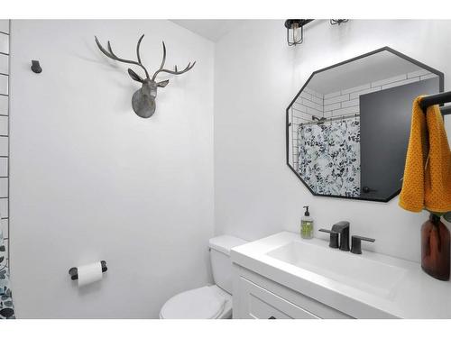 25 Everdell Drive, Rural Clearwater County, AB - Indoor Photo Showing Bathroom